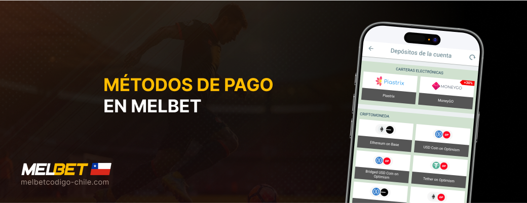 Métodos de pago en MelBet - Melbet Codigo Chile