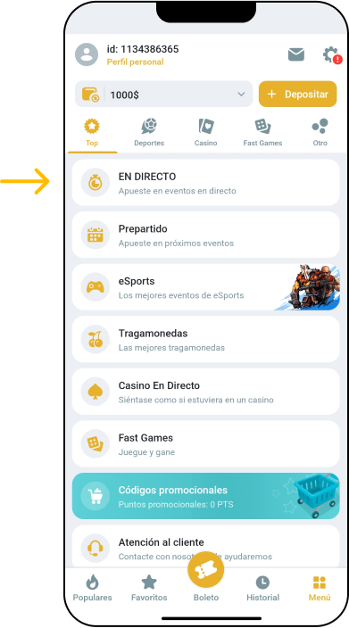 Realizar apuestas en vivo - Melbet Codigo Chile